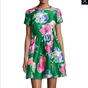 Kate Spade Stelli Floral Print Short Sleeve Dress